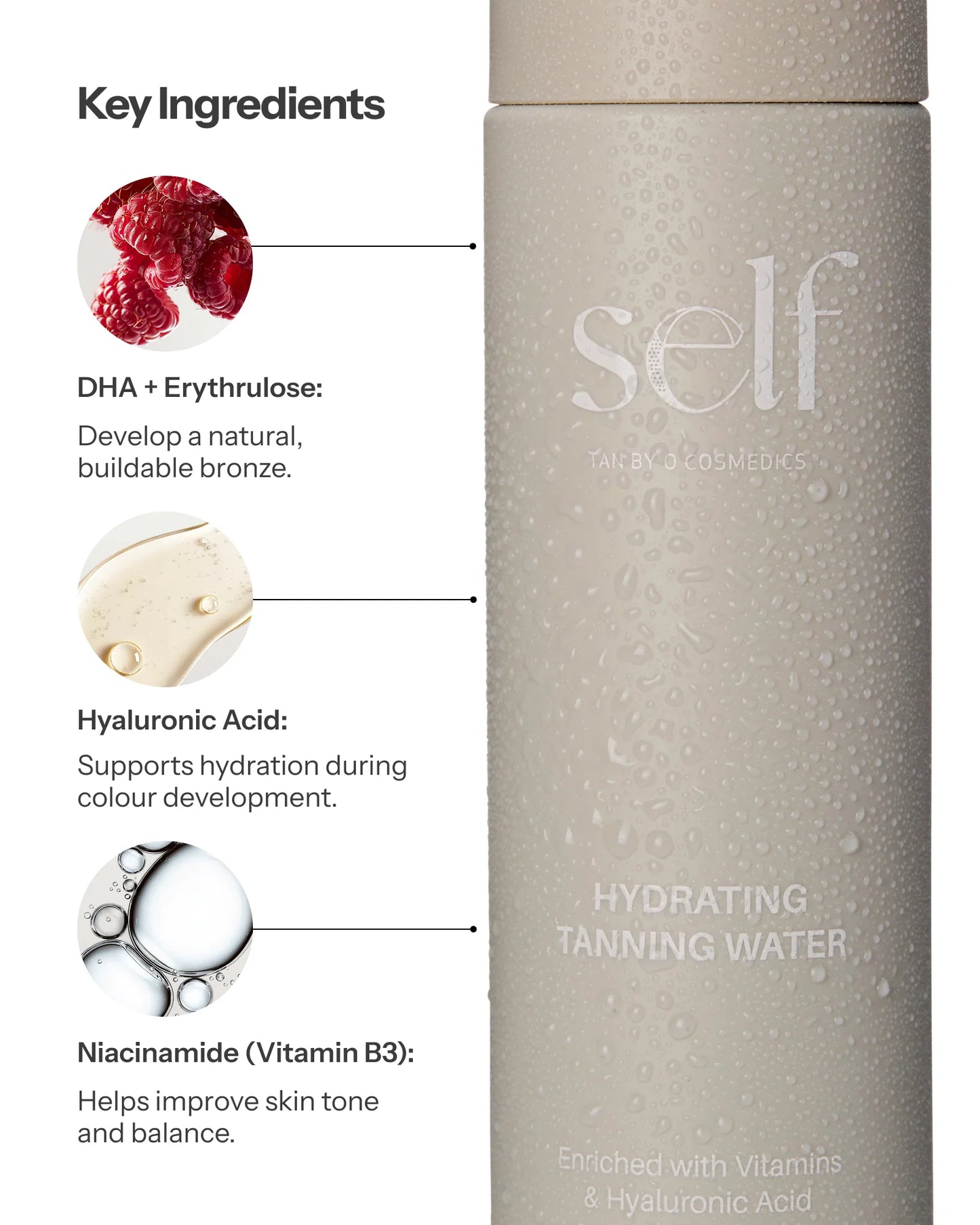 Hydrating Tanning Water
